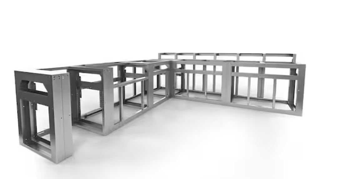 The Island — straight kitchen frame kit