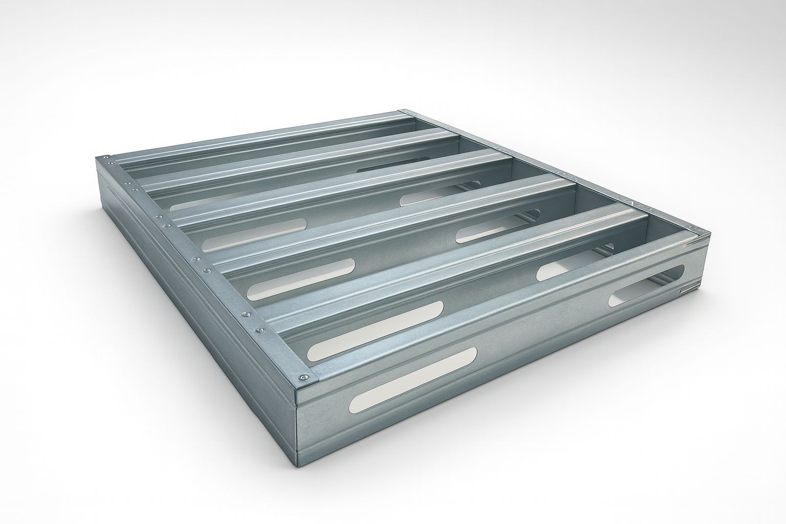 LGSBuilt closed-deck steel pallet